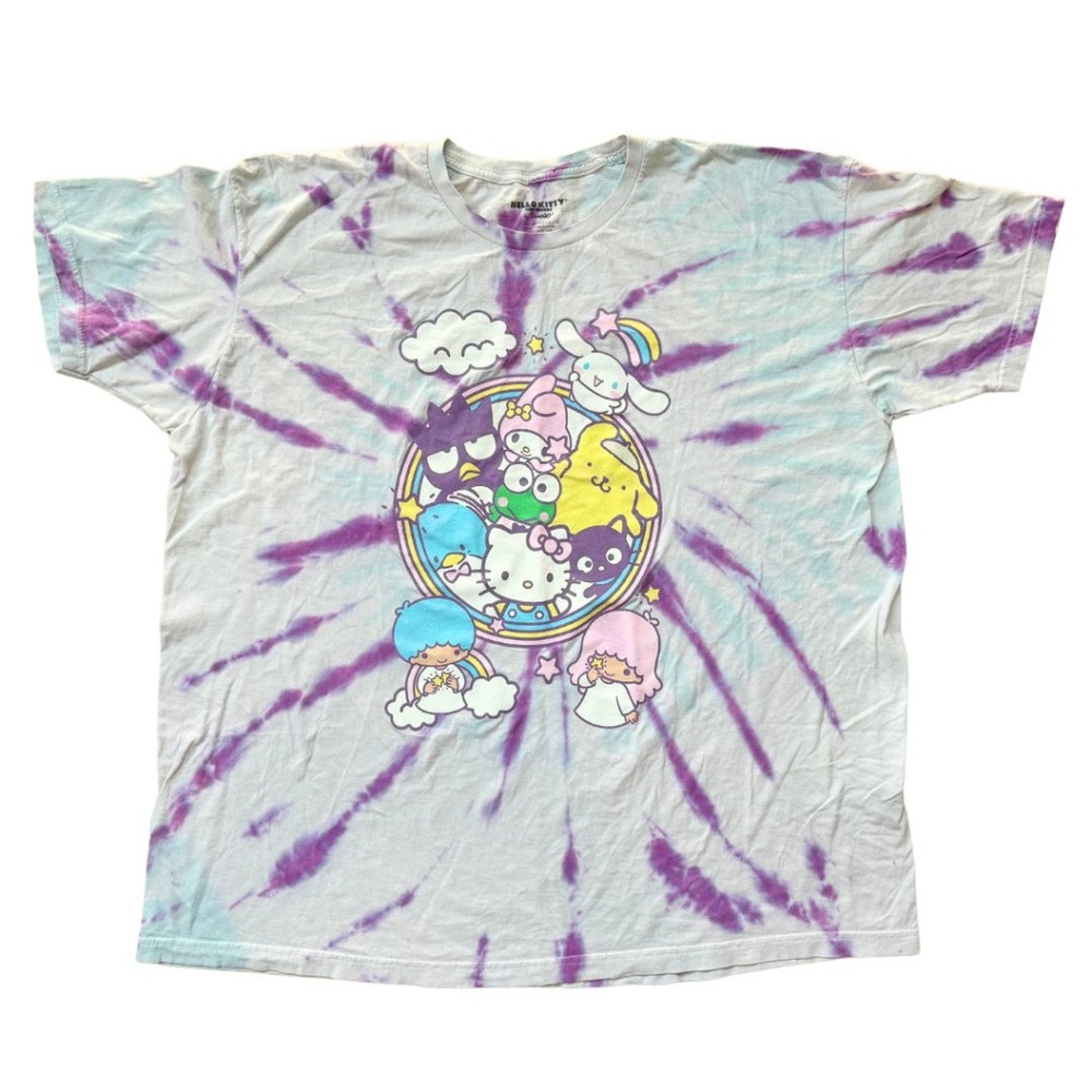 Tie-Dye Sanrio Friends T-Shirt Size 3X